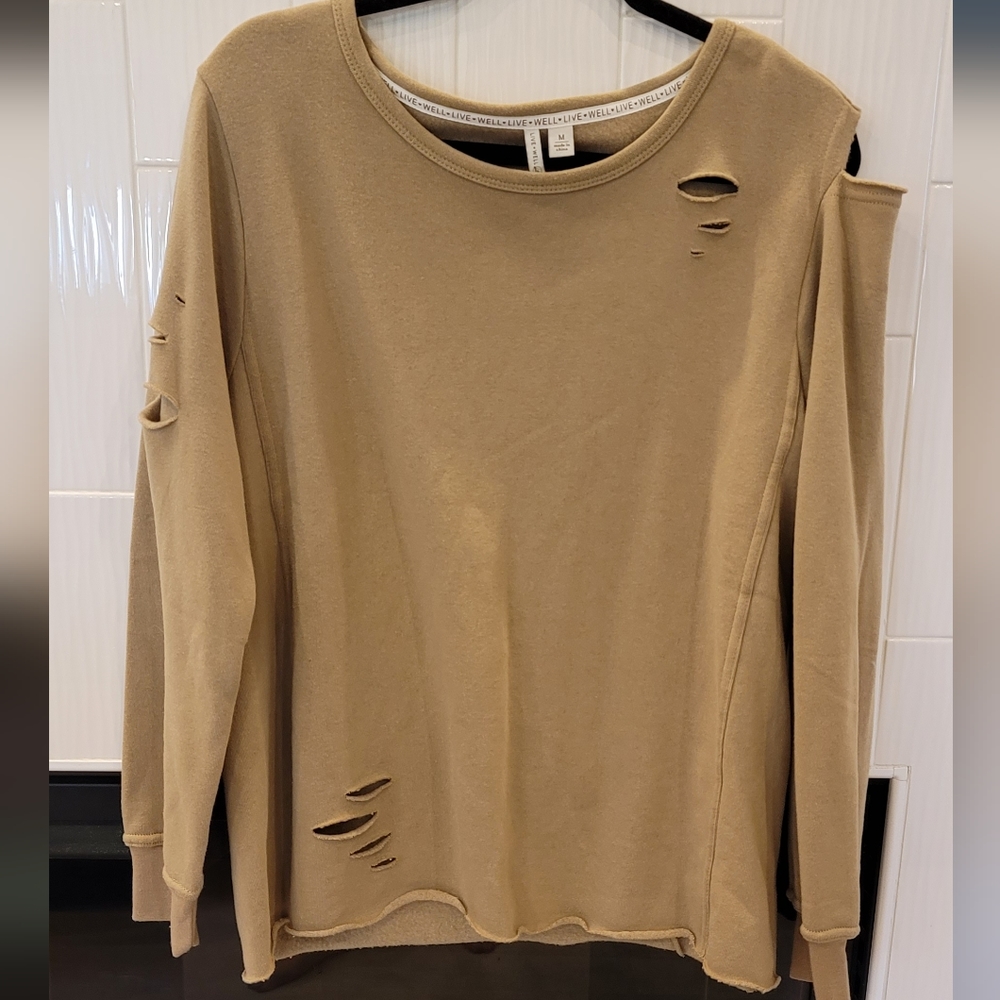 Womens Live Well Lounge Sweatshirt Size M